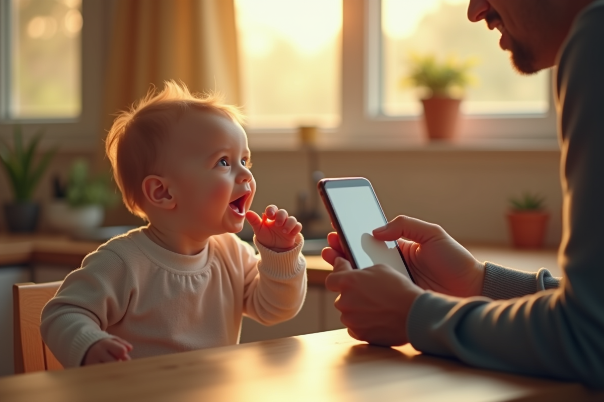 bébé sourire